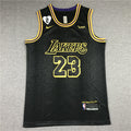 Men's Los Angeles Lakers Lebron James Final Path Jersey Stitched