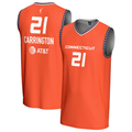 Men's Connecticut Sun DiJonai Carrington Orange Player Jersey