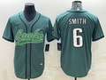 Men's Philadelphia Eagles DeVonta Smith Midnight Green Game Jersey Joint Edition