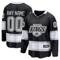 Men's Los Angeles Kings Fanatics Black Custom Jersey