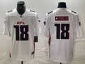 Men's Atlanta Falcons Kirk Cousins White Game Player Jersey