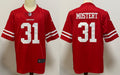 Men's San Francisco 49ers Raheem Mostert Red Game Player Jersey