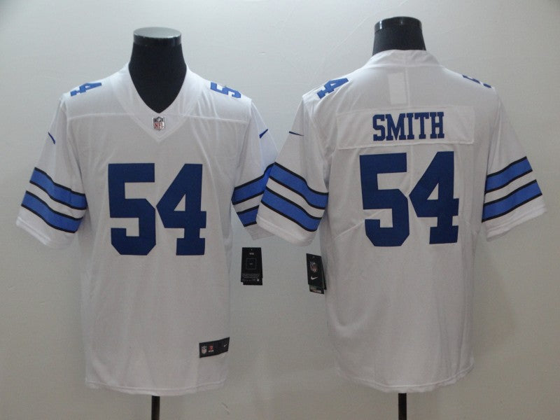 Men's Dallas Cowboys Jaylon Smith White Game Player Jersey