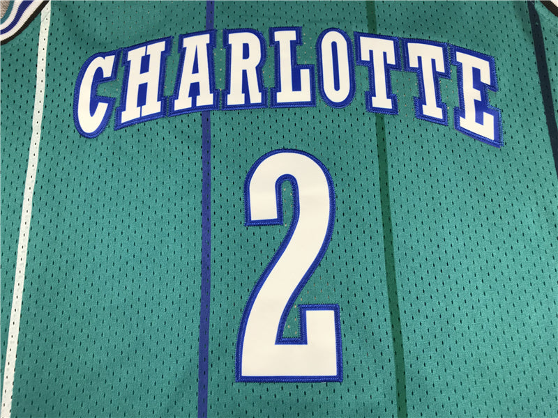 Men's Charlotte Hornets Larry Johnson 1992-93 Hardwood Classics Swingman Jersey