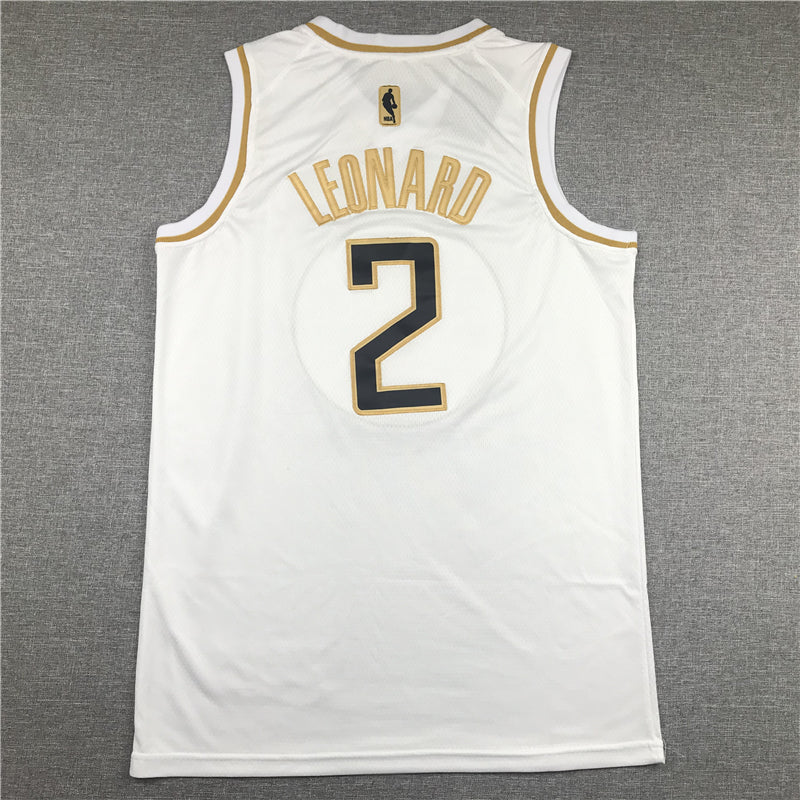 Men's LA Clippers Kawhi Leonard White Swingman Player Jersey