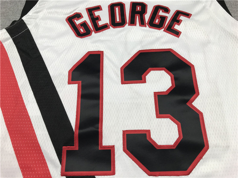 Men's LA Clippers Paul George NBA Classics Jersey - Retro White