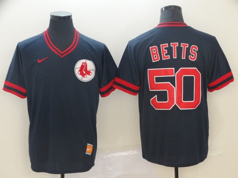 Men's Boston Red Sox Mookie Betts Navy Replica Player Jersey