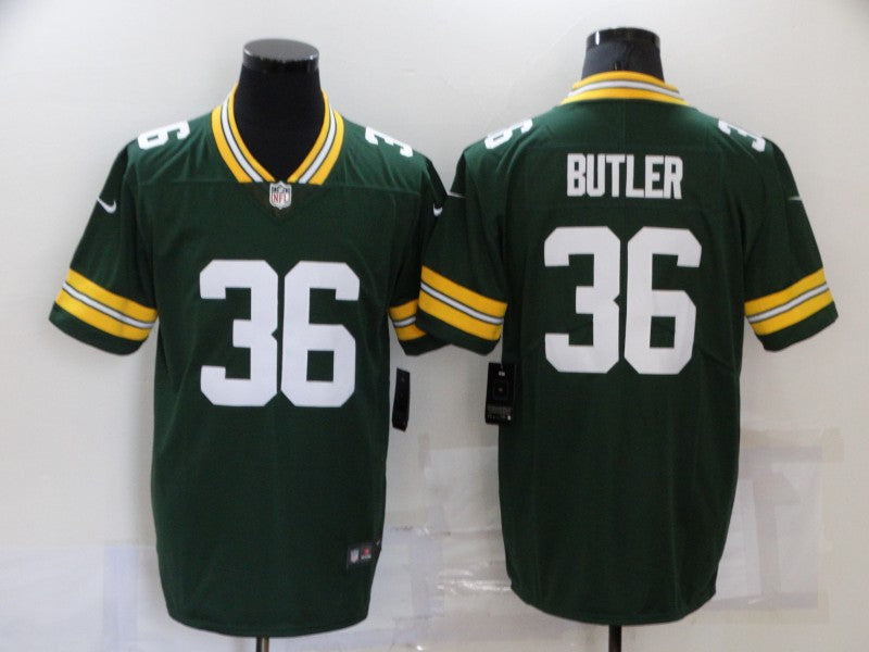 Men's Green Bay Packers LeRoy Butler Green Game Jersey
