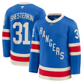 Men's New York Rangers Igor Shesterkin Fanatics Blue Centennial Premium Jersey