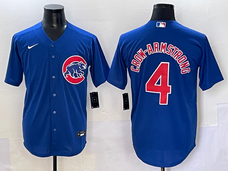 Men's Chicago Cubs Pete Crow-Armstrong Royal Limited Player Jersey
