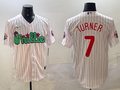 Men's Philadelphia Phillies Trea Turner White Replica Team Jersey