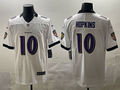 Men's Baltimore Ravens DeAndre Hopkins White Player Game Jersey