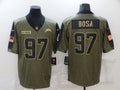 Men's Los Angeles Chargers Joey Bosa Brown Game Jersey