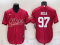 Men's San Francisco 49ers Nick Bosa Red Player Jersey Joint Edition