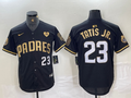Men's San Diego Padres Fernando Tatis Jr. Black Limited Player Jersey