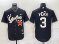 Men's Houston Astros Jeremy Pena Black Limited Player Jersey