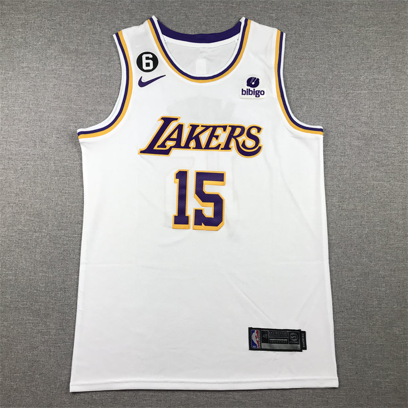 Men's Los Angeles Lakers Austin Reaves White 2022/23 Swingman Jersey - Association Edition