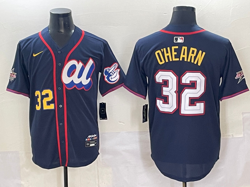 Men's American League Ryan O'Hearn Navy 2025 All-Star Edition Limited Player Jersey