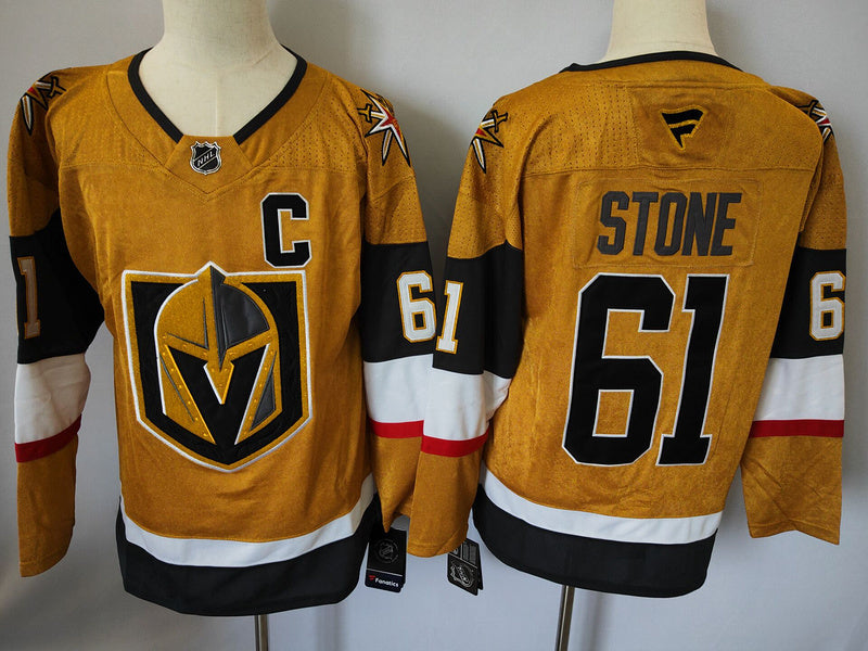 Men's Vegas Golden Knights Mark Stone Fanatics Gold Player Jersey