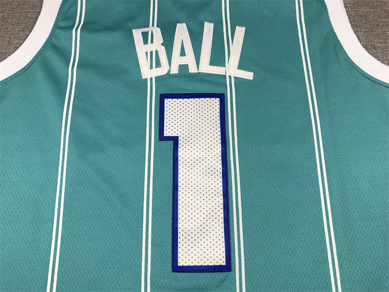Men's Charlotte Hornets LaMelo Ball Teal 2022/23 Swingman Jersey - Icon Edition