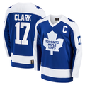 Men's Toronto Maple Leafs Wendel Clark Blue Authentic Player Jersey