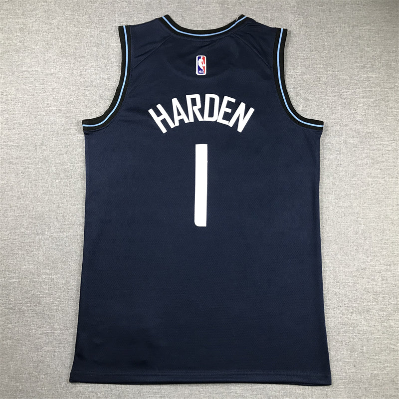 Men's LA Clippers James Harden Navy 2023/24 Swingman Jersey - City Edition