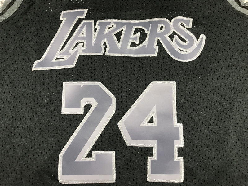 Men's Los Angeles Lakers Kobe Bryant Black Hardwood Classics Swingman Jersey