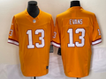 Men's Tampa Bay Buccaneers Mike Evans Orange Throwback Game Jersey