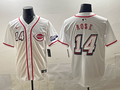 Men's Cincinnati Reds Pete Rose White 2025 MLB Speedway Classic Home Replica Jersey