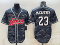 Men's San Francisco 49ers Christian McCaffrey Grey Camouflage Game Jersey Joint Edition