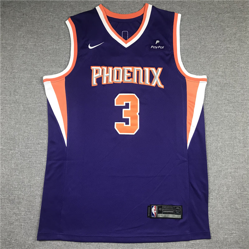 Men's Phoenix Suns Chris Paul Purple 2020/21 Fast Break Replica Player Jersey