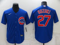 Men's Chicago Cubs Seiya Suzuki Blue Replica Baseball Jersey