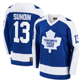 Men's Toronto Maple Leafs Mats Sundin Blue Player Game Jersey