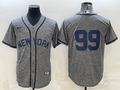Men's New York Yankees Aaron Judge Gray Replica Game Name Jersey