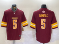 Men's Washington Commanders Jayden Daniels Burgundy Player Jersey