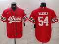 Men's San Francisco 49ers Fred Warner Scarlet Game Player Jersey