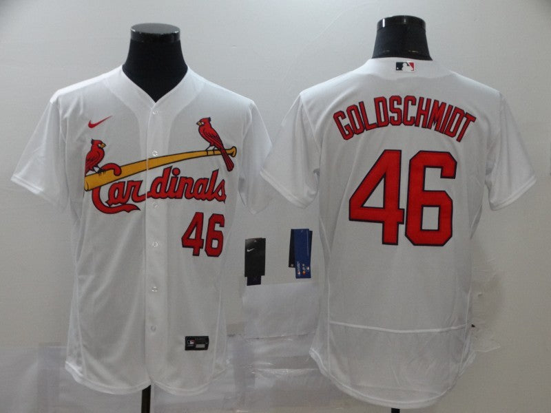 Men's St. Louis Cardinals Paul Goldschmidt White Replica Player Jersey