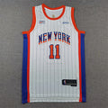 Men's New York Knicks Jalen Brunson White 2024/25 Swingman Player Jersey - City Edition