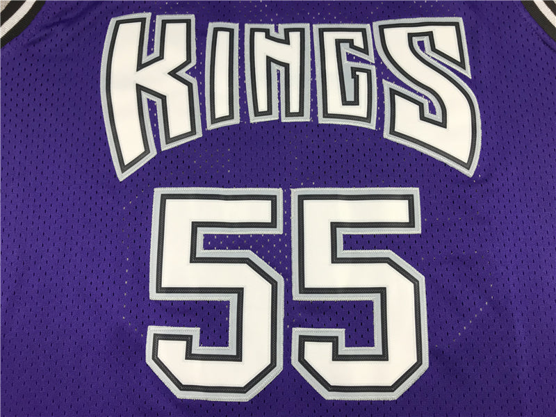 Men's Sacramento Kings Jason Williams Purple Hardwood Classics Swingman Jersey
