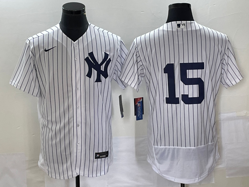 Men's New York Yankees Thurman Munson White Replica Player Name Jersey