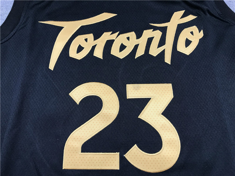 Men's Toronto Raptors Fred VanVleet Black 2020/21 Swingman Jersey - City Edition
