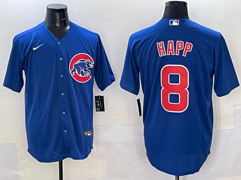 Men's Chicago Cubs Ian Happ Royal Limited Player Jersey