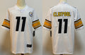 Men's Pittsburgh Steelers Chase Claypool White Player Game Jersey