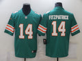 Men's Miami Dolphins Ryan Fitzpatrick Green Game Player Jersey