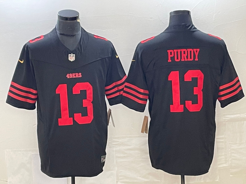Men's San Francisco 49ers Brock Purdy Black Game Jersey