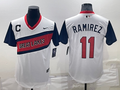 Men's Cleveland Guardians Jose Ramirez White Replica Player Jersey
