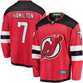 Men's New Jersey Devils Dougie Hamilton Red Player Game Jersey
