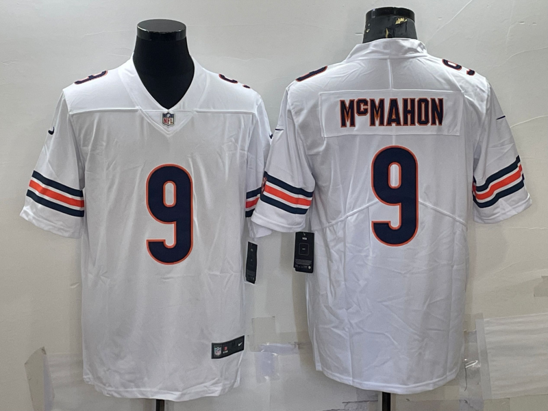 Men's Chicago Bears Jim McMahon White Game Jersey