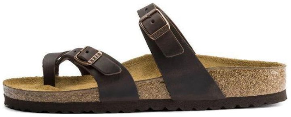 Birkenstock Mayari Natural Leather 0171321 Oiled Habana Brown Sandals