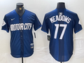 Men's Detroit Tigers Austin Meadows Navy 2024 City Connect Limited Jersey